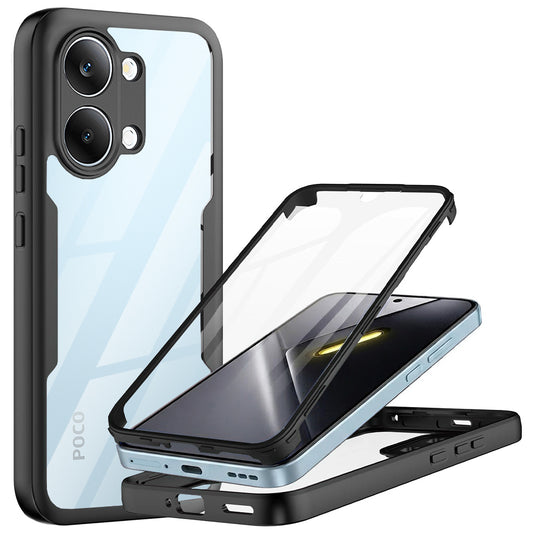 Калъф за Xiaomi Poco X8 Pro Max, Techsuit, ColorVerse 360, Черен