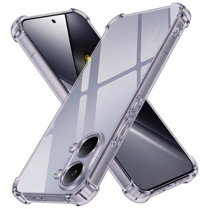 Case for Xiaomi Poco X8 Pro Max, Techsuit, Shockproof Clear, Smoke