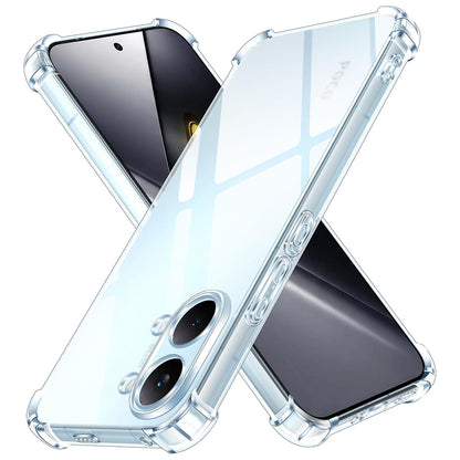 Калъф за Xiaomi Poco X8 Pro Max, Techsuit, Shockproof Clear, Прозрачен