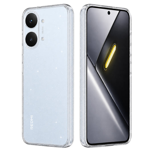 Калъф за Xiaomi Poco X8 Pro Max, Techsuit, SparkleSkin, Прозрачен