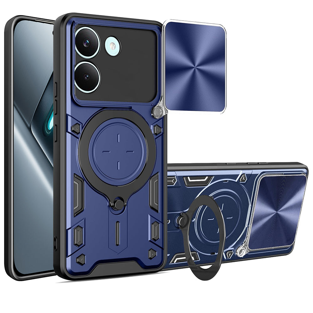 Калъф за Xiaomi Poco X8 Pro, Techsuit, CamGuard Pro, Син