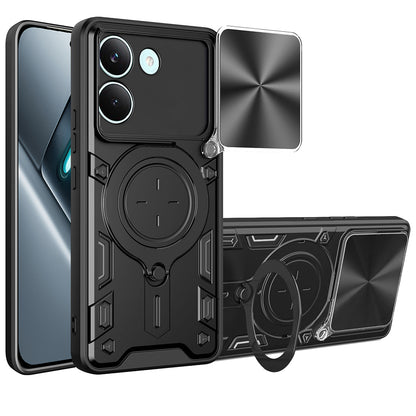 Калъф за Xiaomi Poco X8 Pro, Techsuit, CamGuard Pro, Черен