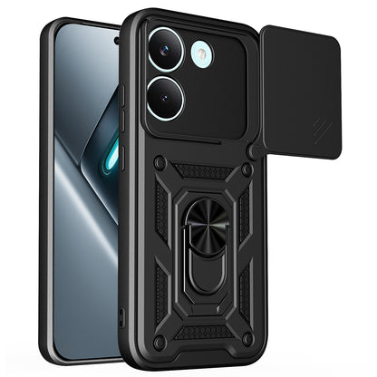 Калъф за Xiaomi Poco X8 Pro, Techsuit, CamShield, Черен