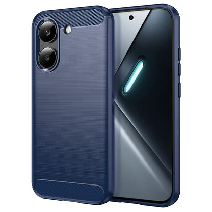 Калъф за Xiaomi Poco X8 Pro, Techsuit, Карбон, Син