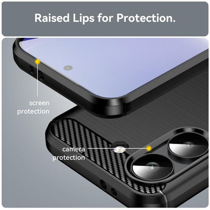 Калъф за Xiaomi Poco X8 Pro, Techsuit, Карбон, Син