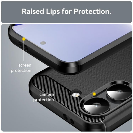Калъф за Xiaomi Poco X8 Pro, Techsuit, Карбон, Син