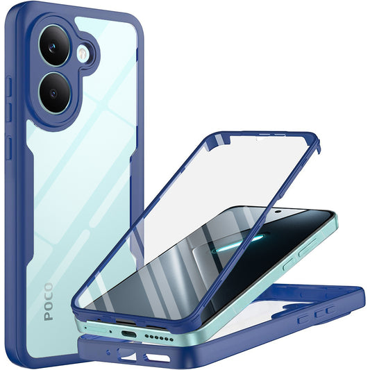 Калъф за Xiaomi Poco X8 Pro, Techsuit, ColorVerse 360, Син