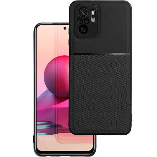 Калъф за Xiaomi Redmi Note 10 Pro Max / Note 10 Pro, OEM, Noble, Черен