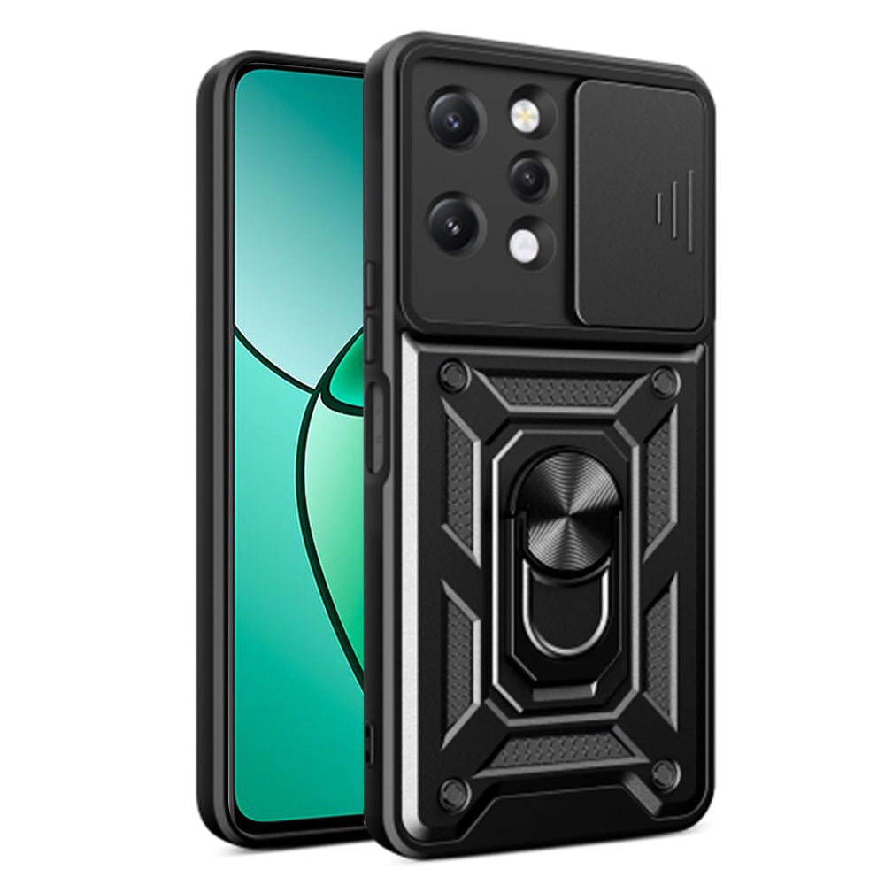 Калъф за Xiaomi Redmi 12 5G / 12, Techsuit, CamShield, Черен