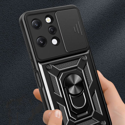 Калъф за Xiaomi Redmi 12 5G / 12, Techsuit, CamShield, Черен