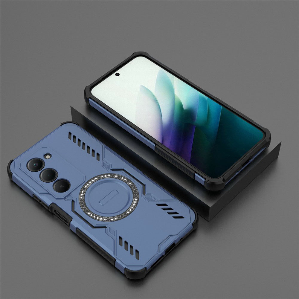 Калъф за Xiaomi Redmi 15 5G / 15 4G, Techsuit, ArmorMag, Син
