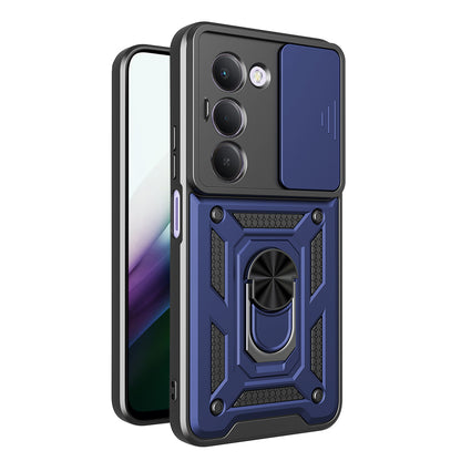 Калъф за Xiaomi Redmi 15 5G / 15 4G, Techsuit, CamShield, Син