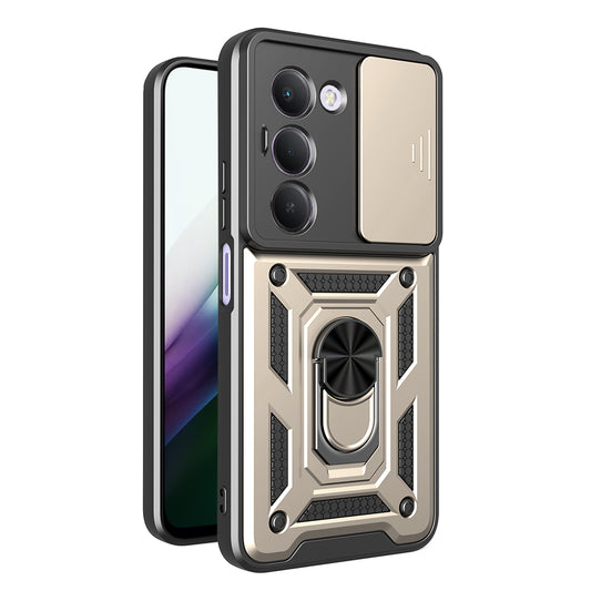Калъф за Xiaomi Redmi 15 5G / 15 4G, Techsuit, CamShield, Златист
