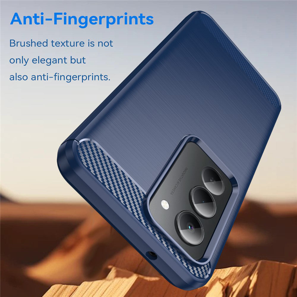 Калъф за Xiaomi Redmi 15 5G / 15 4G, Techsuit, Карбон, Син