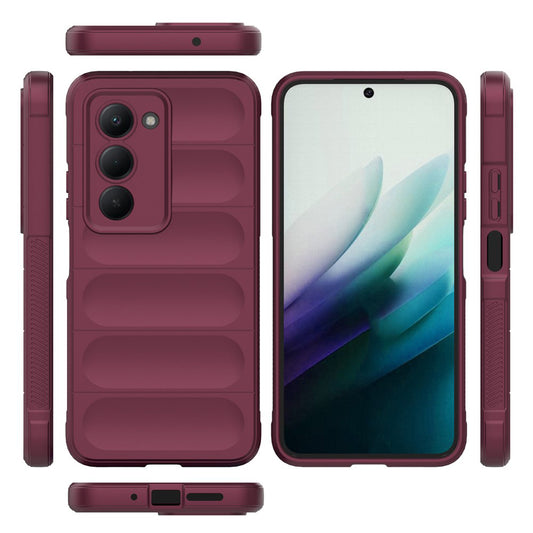 Калъф за Xiaomi Redmi 15 5G / 15 4G, Techsuit, Magic Shield, Бордо