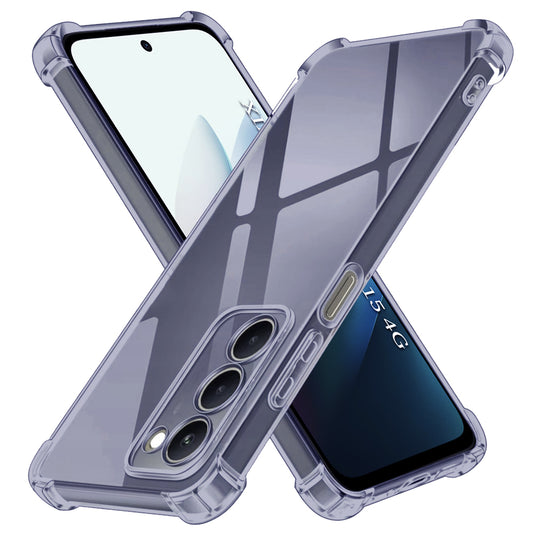 Калъф за Xiaomi Redmi 15 5G / 15 4G, Techsuit, Shockproof Clear, Опушен