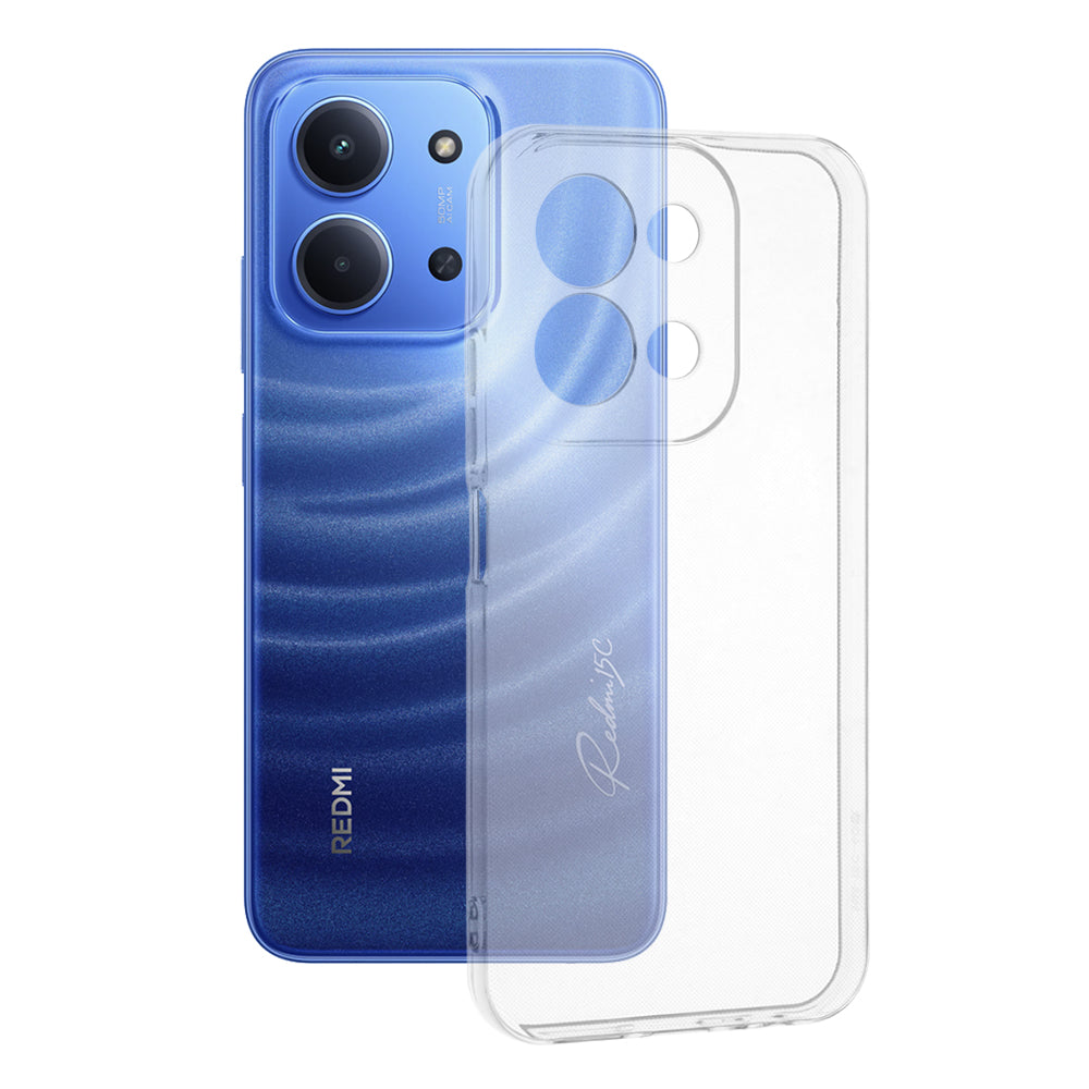 Case for Xiaomi Redmi 15C 5G / 15C 4G, Techsuit, Clear, Transparency