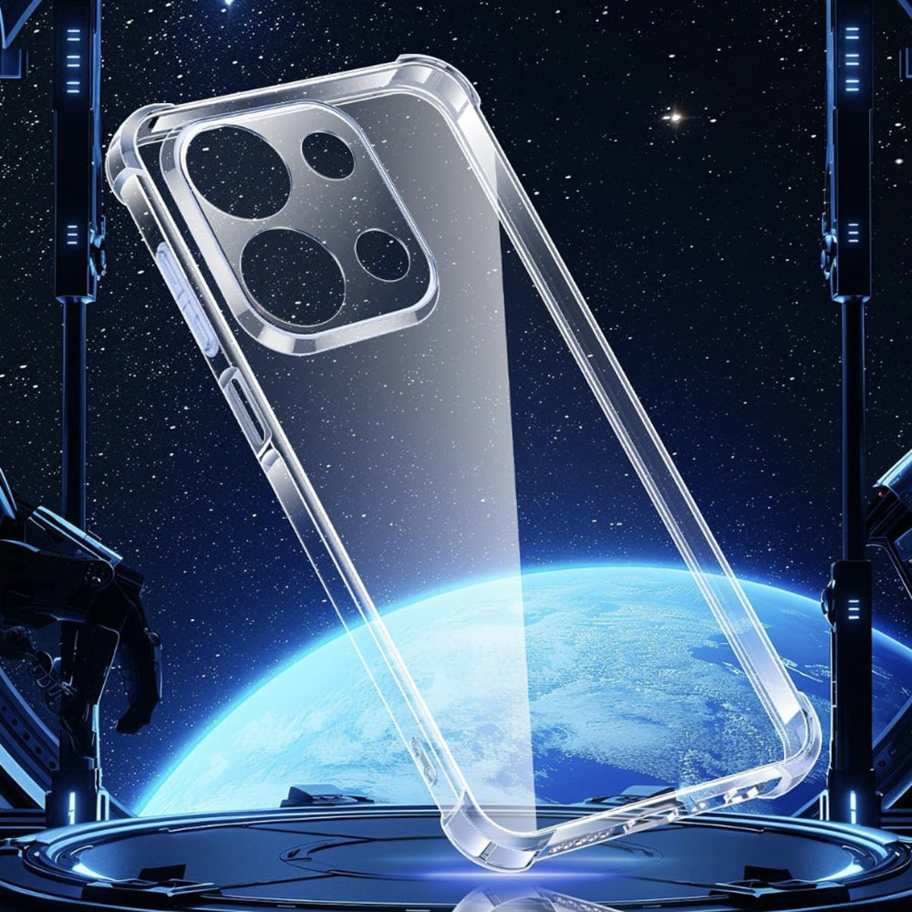 Калъф за Xiaomi Redmi 15C 5G / 15C 4G, Techsuit, противоударен прозрачен, прозрачен