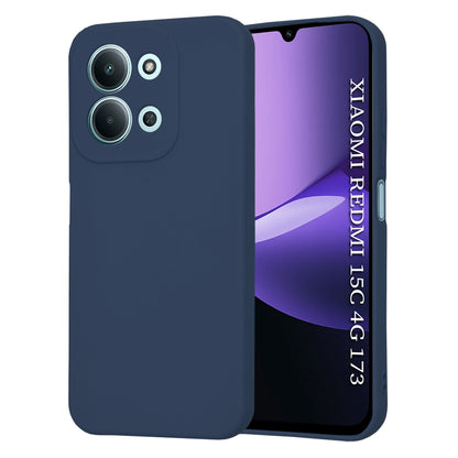 Калъф за Xiaomi Redmi 15C 5G / 15C 4G, Techsuit, SoftFlex, Тъмносин