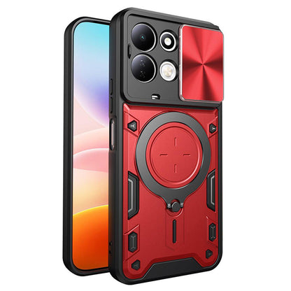 Калъф за Xiaomi Redmi 17 5G / 17 4G, Techsuit, CamGuard Pro, червен
