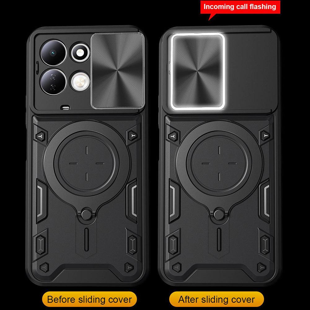Калъф за Xiaomi Redmi 17 5G / 17 4G, Techsuit, CamGuard Pro, червен
