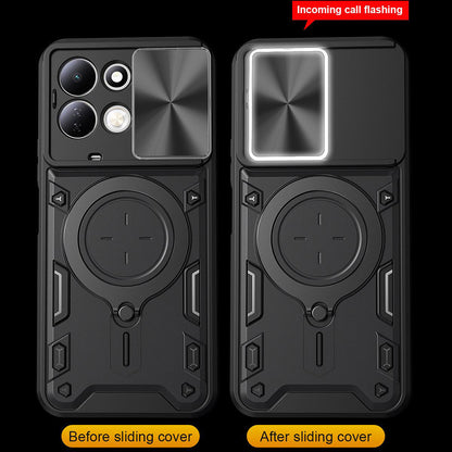 Калъф за Xiaomi Redmi 17 5G / 17 4G, Techsuit, CamGuard Pro, червен
