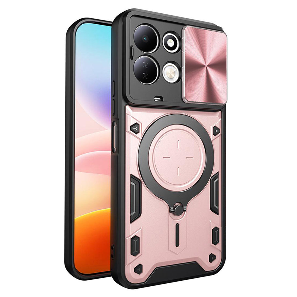 Case for Xiaomi Redmi 17 5G / 17 4G, Techsuit, CamGuard Pro, Rose Gold