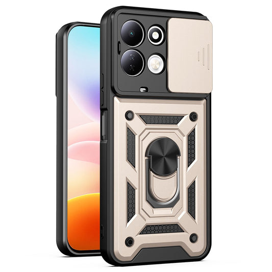 Калъф за Xiaomi Redmi 17 5G / 17 4G, Techsuit, CamShield, Златист
