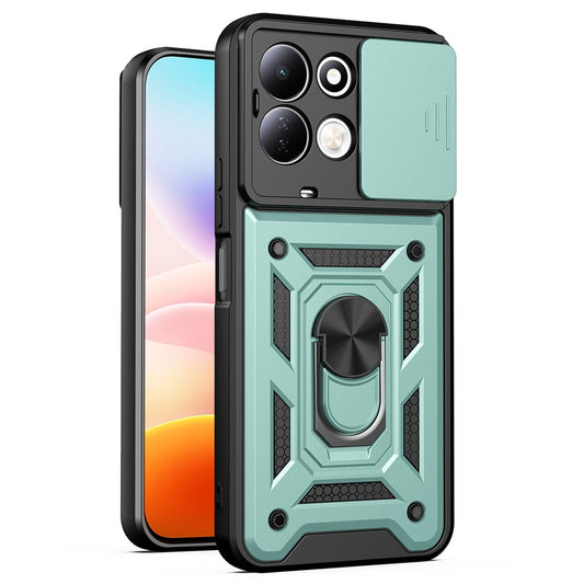 Калъф за Xiaomi Redmi 17 5G / 17 4G, Techsuit, CamShield, Зелен