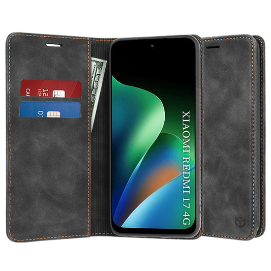Калъф за Xiaomi Redmi 17 5G / 17 4G, Techsuit, Confy, Черен