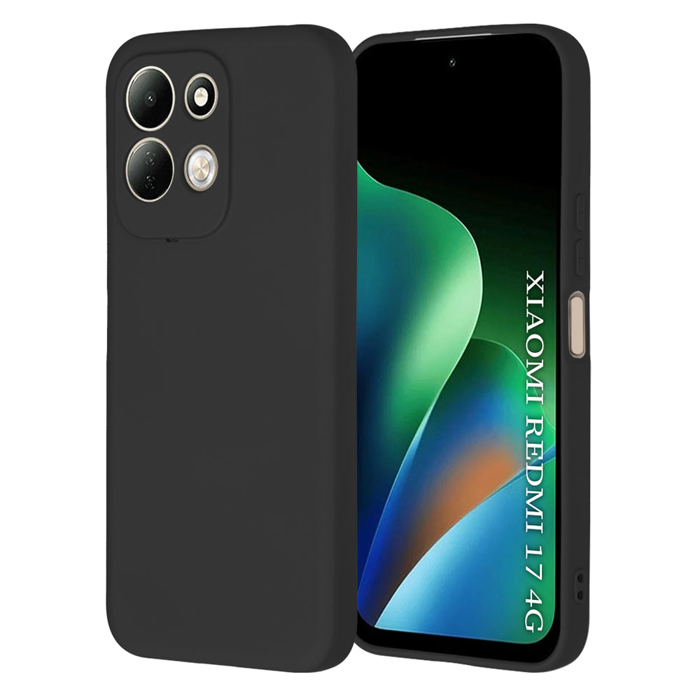 Калъф за Xiaomi Redmi 17 5G / 17 4G, Techsuit, SoftFlex, черен
