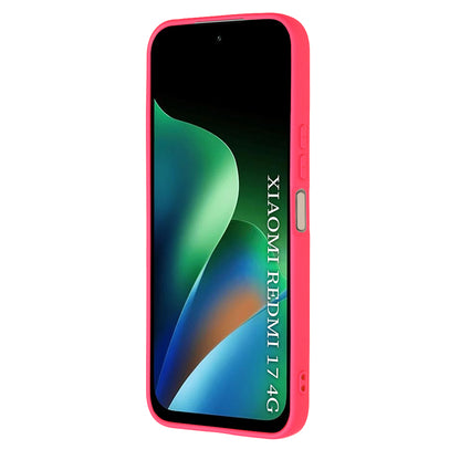 Калъф за Xiaomi Redmi 17 5G / 17 4G, Techsuit, SoftFlex, тъмнорозов