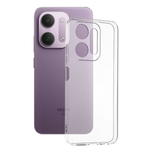Case for Xiaomi Redmi 17C 5G, Techsuit, Clear, Transparent