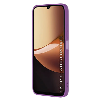 Калъф за Xiaomi Redmi 17C 5G, Techsuit, SoftFlex, лилав