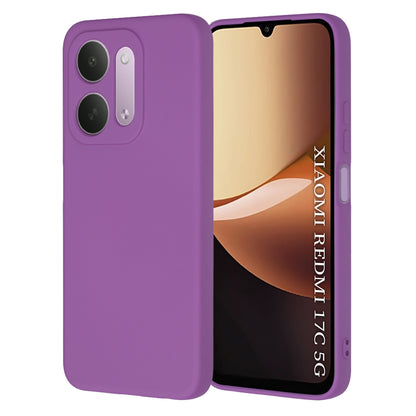 Калъф за Xiaomi Redmi 17C 5G, Techsuit, SoftFlex, лилав
