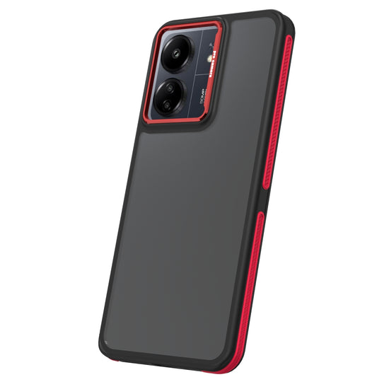 Калъф за Xiaomi Poco M6 / Redmi 13C 5G, OEM, Crystal Black, Розов
