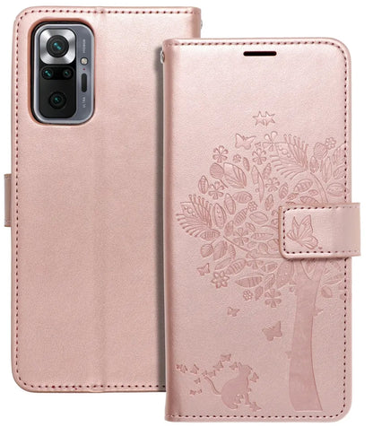 Калъф за Xiaomi Redmi Note 10 Pro, OEM, MEZZO Tree, Розово злато