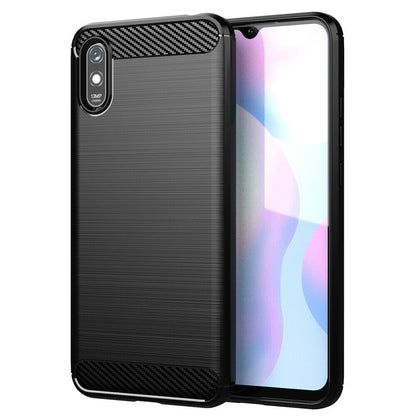 Case for Xiaomi Redmi 9AT / 9A, Techsuit, Carbon, Black