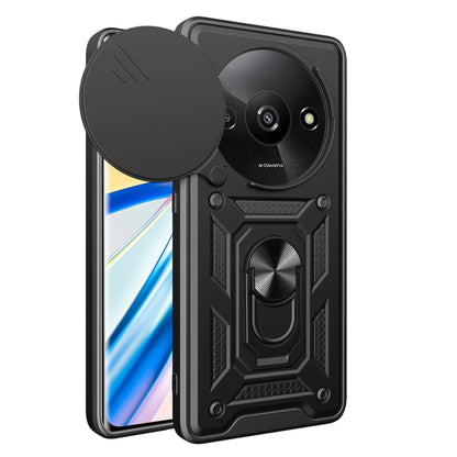 Калъф за Xiaomi Redmi A3x / A3, Techsuit, CamShield, Черен