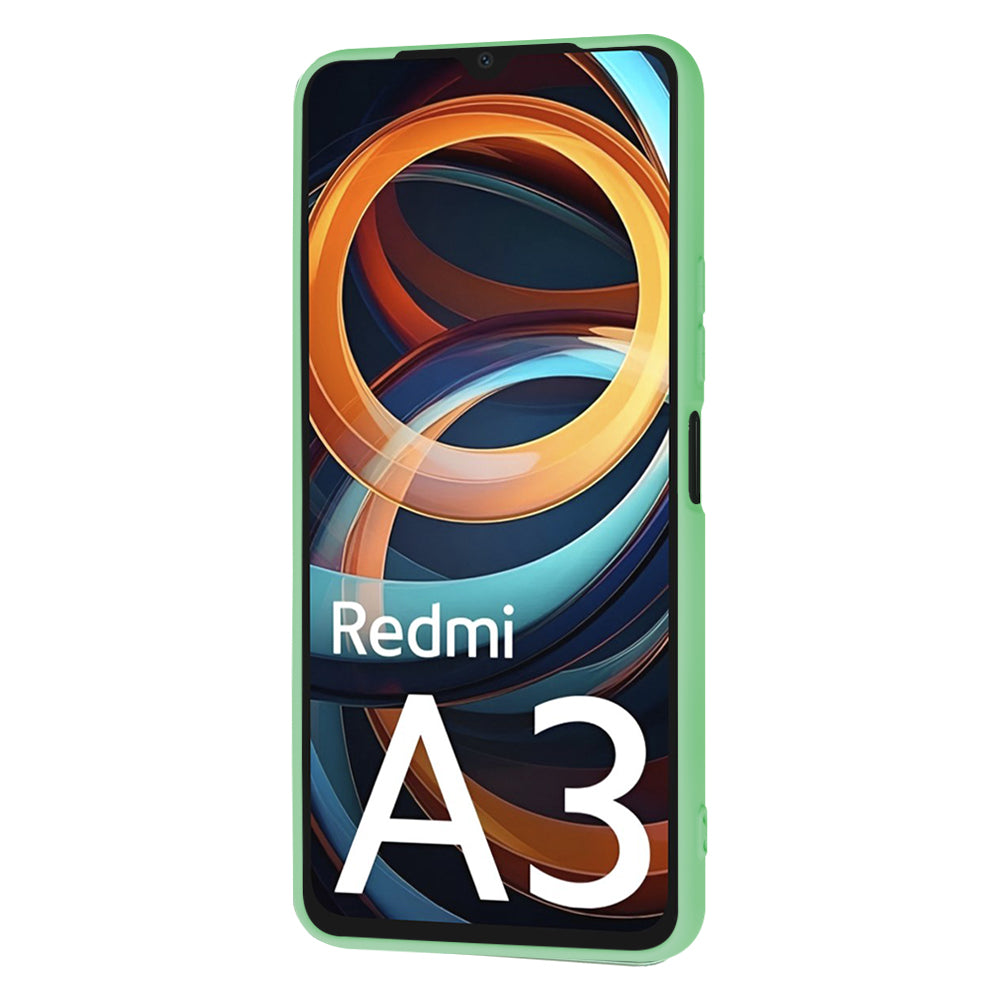 Case for Xiaomi Redmi A3x / A3, Techsuit, SoftFlex, Light Green