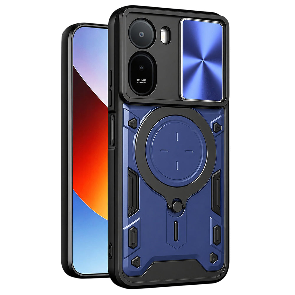 Калъф за Xiaomi Redmi A7 Pro 4G, Techsuit, CamGuard Pro, Син