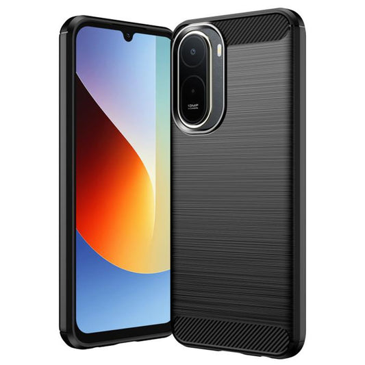 Калъф за Xiaomi Redmi A7 Pro 4G, Techsuit, Карбон, Черен