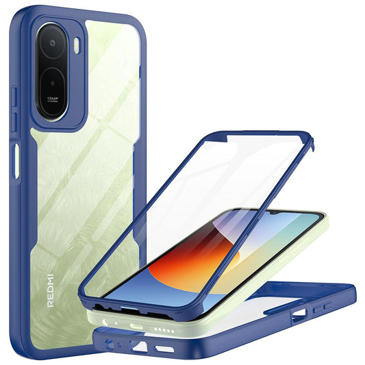 Калъф за Xiaomi Redmi A7 Pro 4G, Techsuit, ColorVerse 360, Син