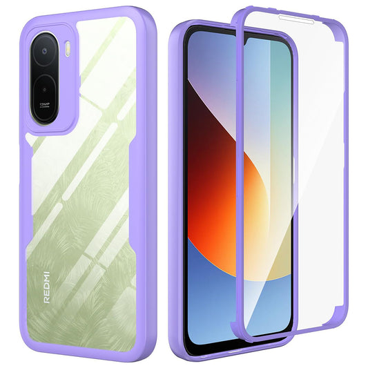Калъф за Xiaomi Redmi A7 Pro 4G, Techsuit, ColorVerse 360, Лилав