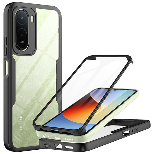 Калъф за Xiaomi Redmi A7 Pro 4G, Techsuit, ColorVerse 360, Черен