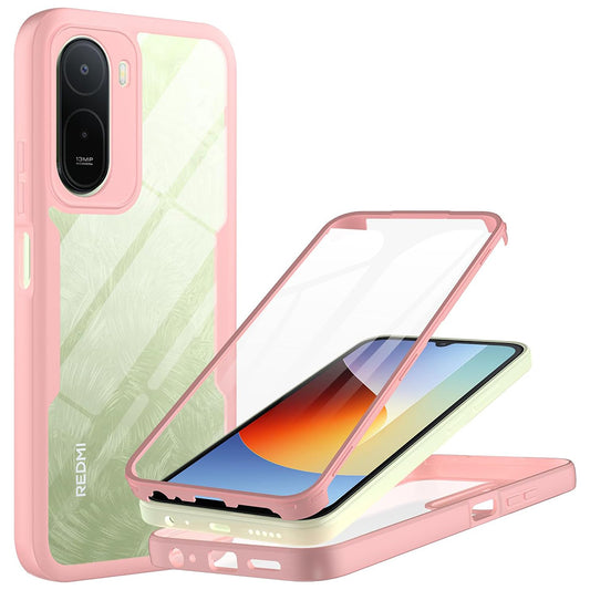Калъф за Xiaomi Redmi A7 Pro 4G, Techsuit, ColorVerse 360, Розов