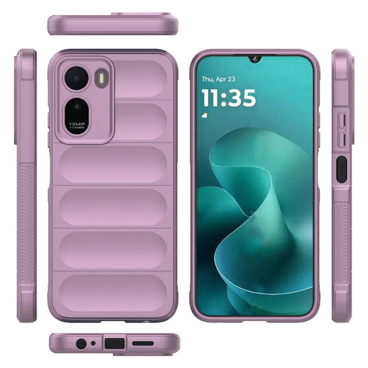 Калъф за Xiaomi Redmi A7 Pro 4G, Techsuit, Magic Shield, Лилав