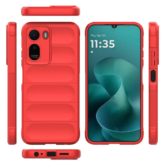 Калъф за Xiaomi Redmi A7 Pro 4G, Techsuit, Magic Shield, Червен