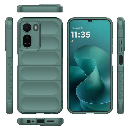 Калъф за Xiaomi Redmi A7 Pro 4G, Techsuit, Magic Shield, Зелен