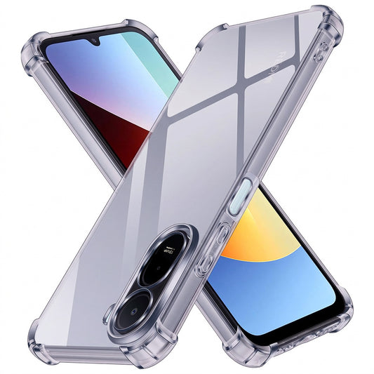 Калъф за Xiaomi Redmi A7 Pro 4G, Techsuit, Shockproof Clear, Опушен